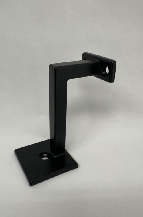 Support-main-courante-métal-carré-Noir-Satin-Modele-SMCC312